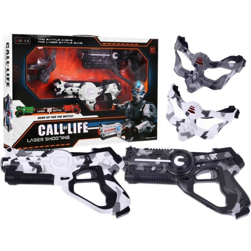 zestaw pistoletów laserowych